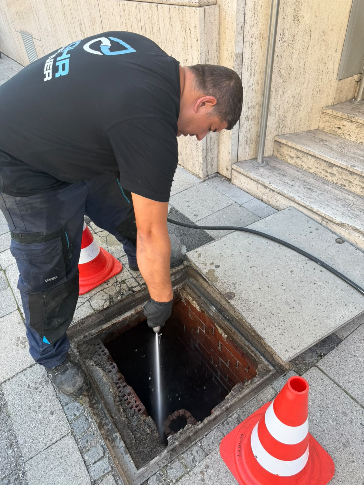 Kanaltechnik in der Salzburger Altstadt